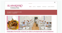 Desktop Screenshot of alabarderoformacion.com